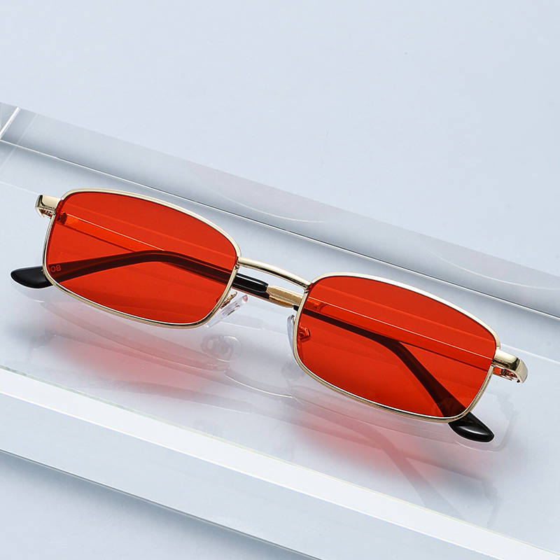 Street Fashion Glasses - ファッションパンクサングラス女性男性スクエアパーティーサングラスクラシックヴィンテージゴーグル UV400 ビーチ旅行アウトドアシェード男性女性