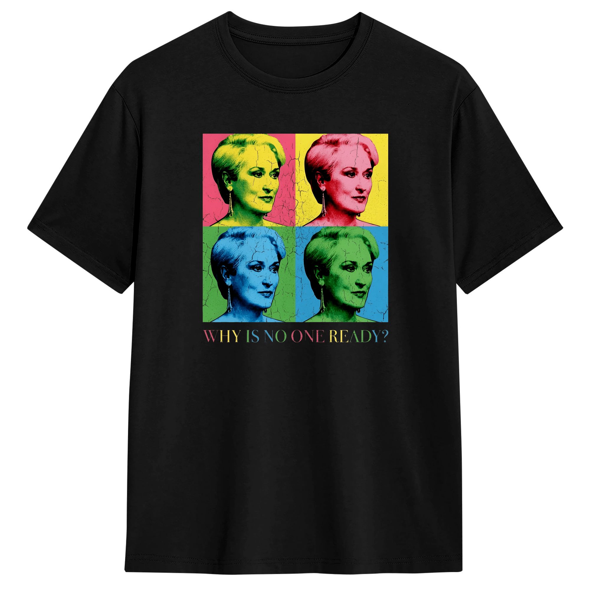 Street Style Fashion Quotes - ヴィンテージポップアートミランダ・プリースリー映画引用句「悪魔はプラダを着ている」TシャツビーチストリートスタイルTシャツコットンファッションTシャツ