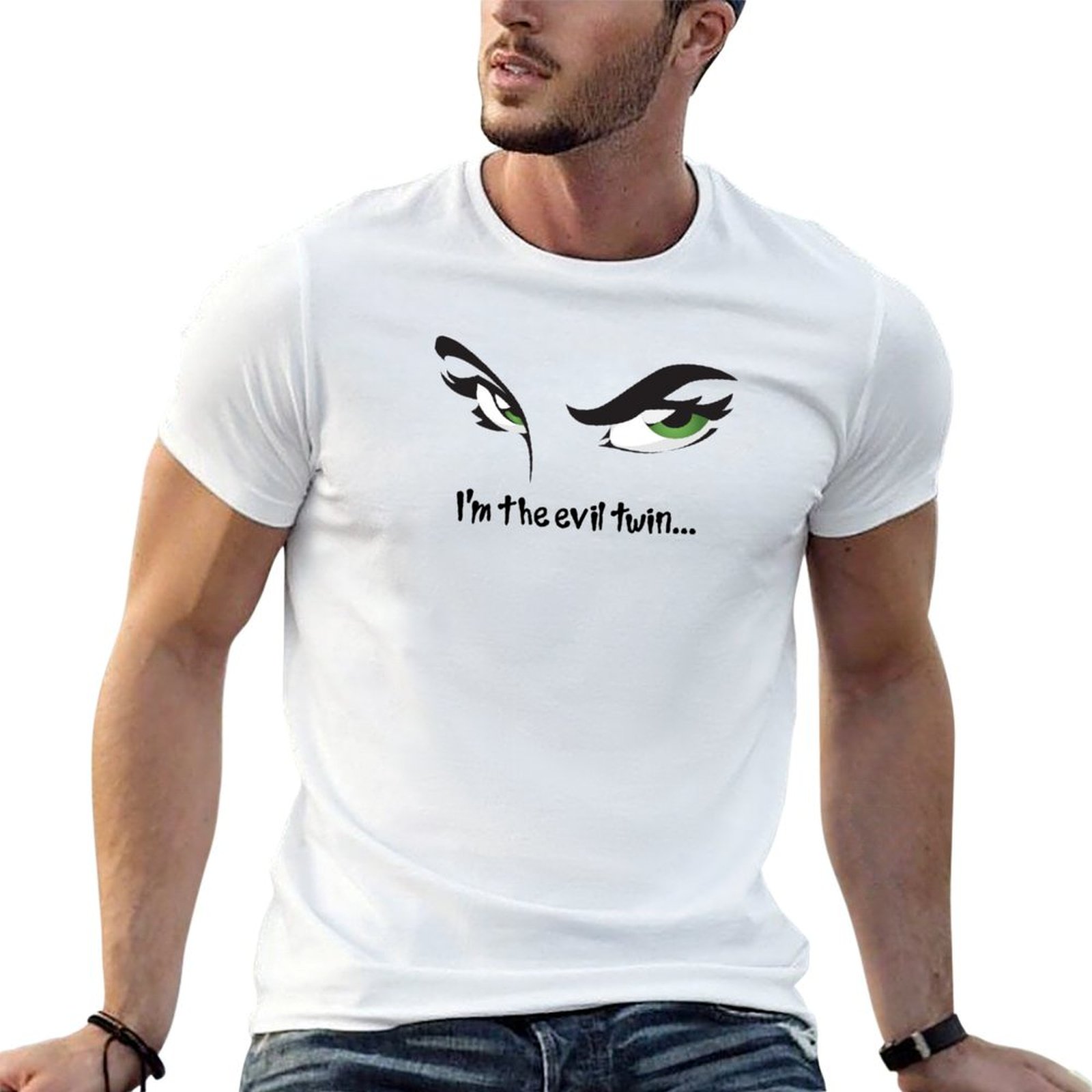 Street Fashion Quotes - I'm The Evil Twin Funny Twins