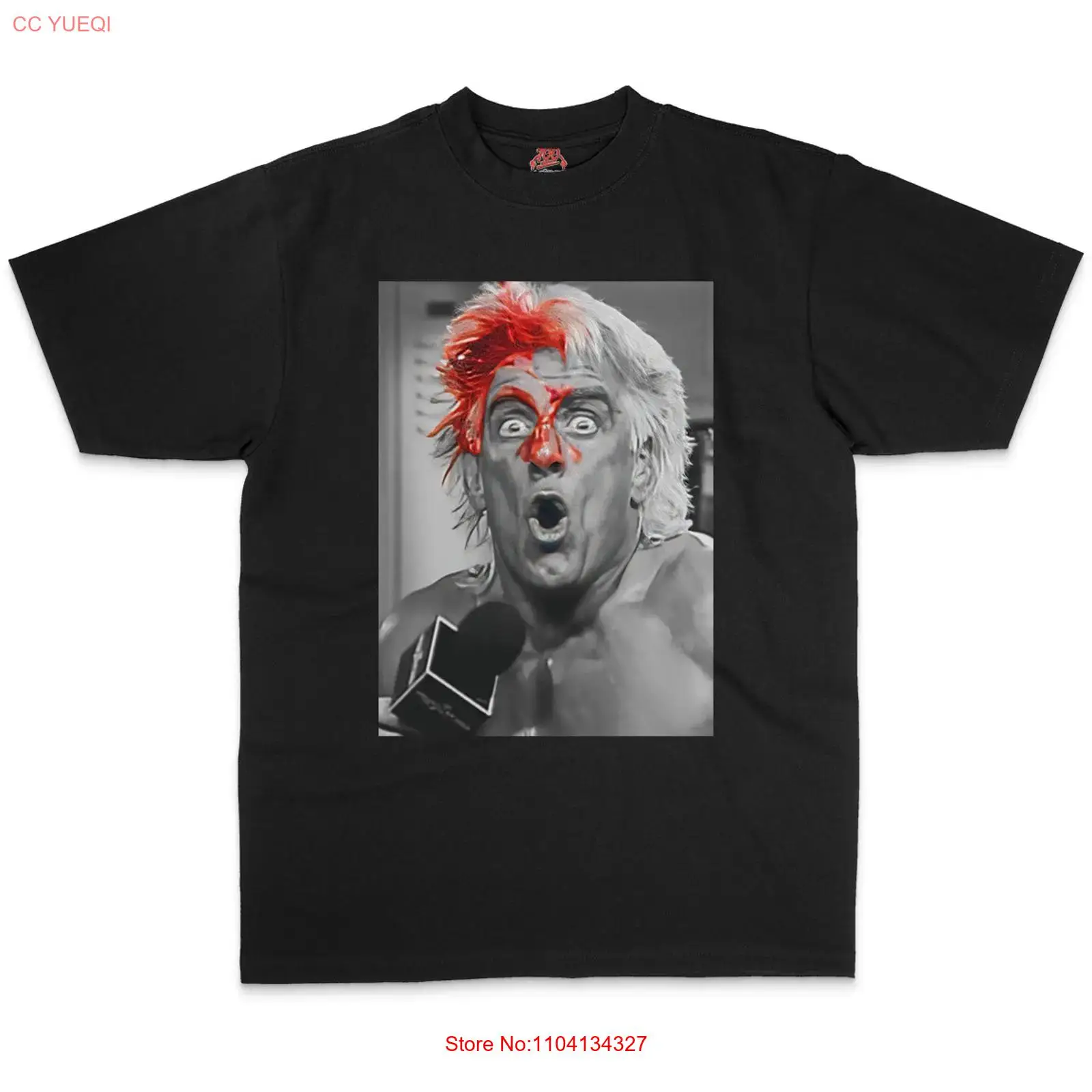 Street Fashion Types - RIC FLAIR Tシャツ レア ヴィンテージ ウォッシュ加工