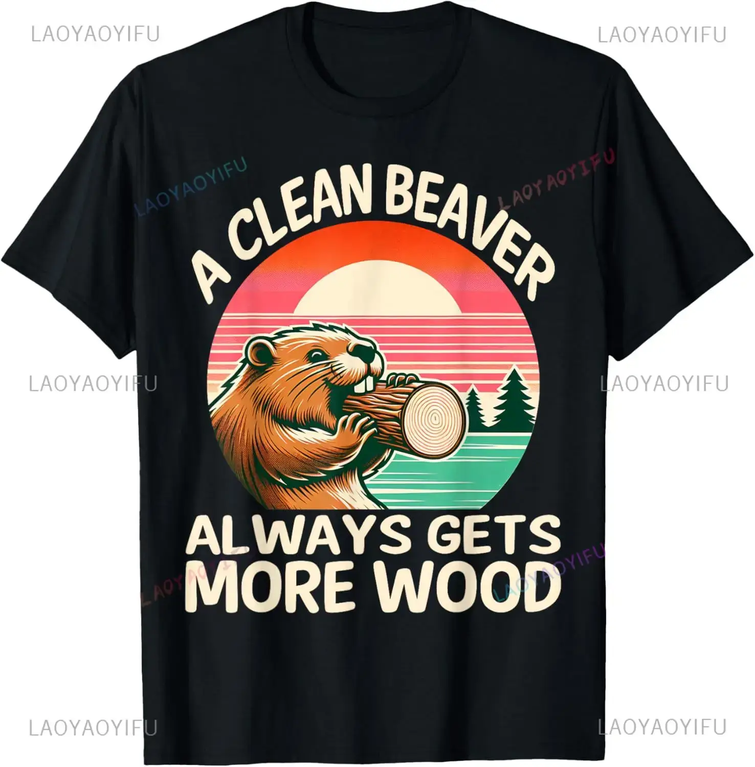 Street Fashion Types - 男性用のきれいなビーチウッドTシャツ,楽しいジョークのグラフィック,カジュアルファッション,だぶだぶのストリートウェア,ヒップホップy2k Tシャツ