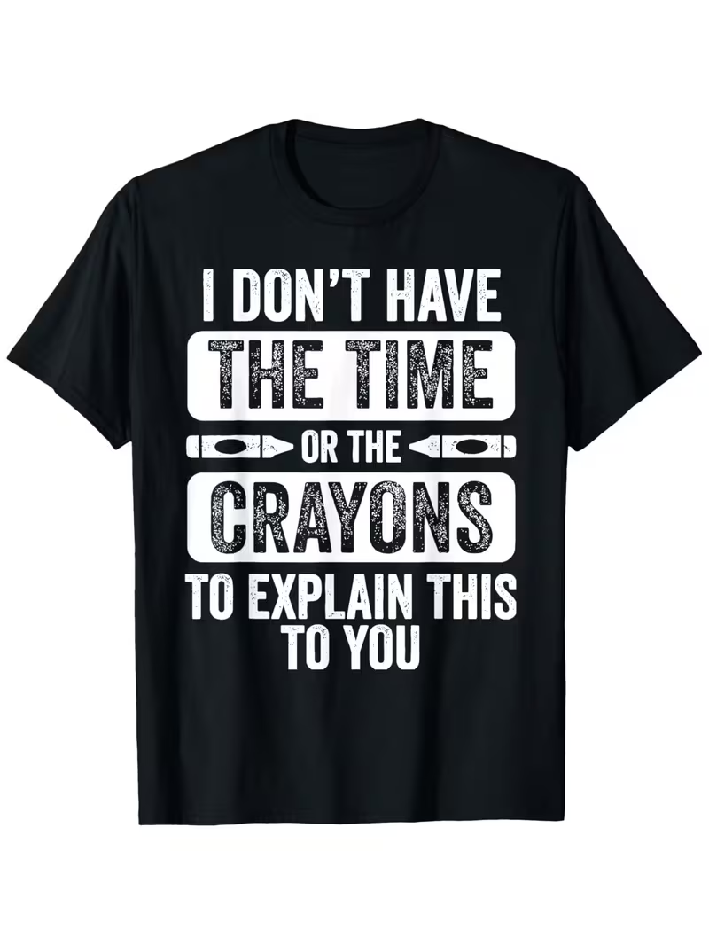 Street Fashion Quotes - 面白い言葉が入ったグラフィック T シャツ ユニセックス I Dont