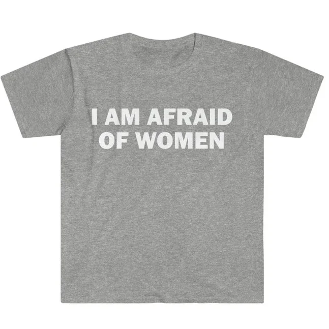 アジアサイズ S-5XL 私は女性が怖い Tシャツ ユーモア - Street Fashion Asian のレビューと価格