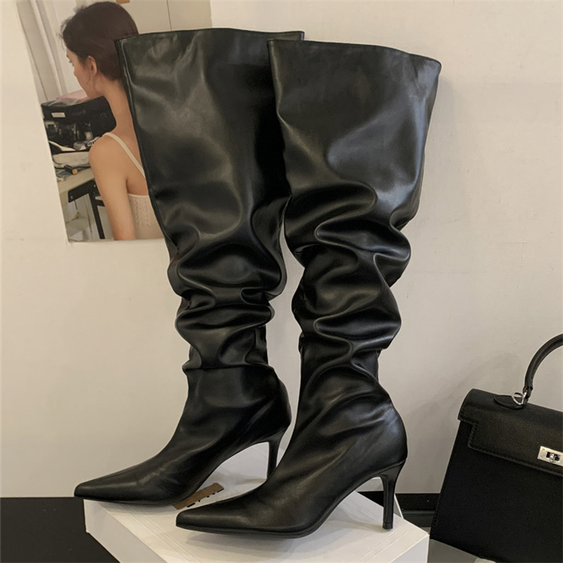 Eilyken 2026冬デザイン プリーツ ポインテッドト - Street Fashion Rome 2026 のレビューと価格