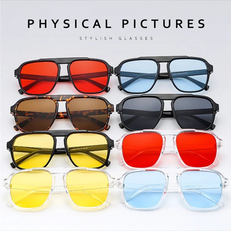 新しい特大フレームサングラスクラシック女性用スポーツ眼鏡ヴィ - Street Fashion Glasses のレビューと価格