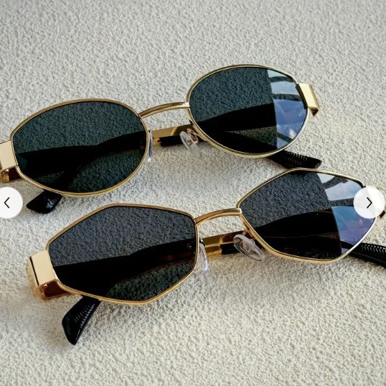 トレンドのラウンドフレームメタルサングラス レディース ファ - Street Fashion Glasses のレビューと価格