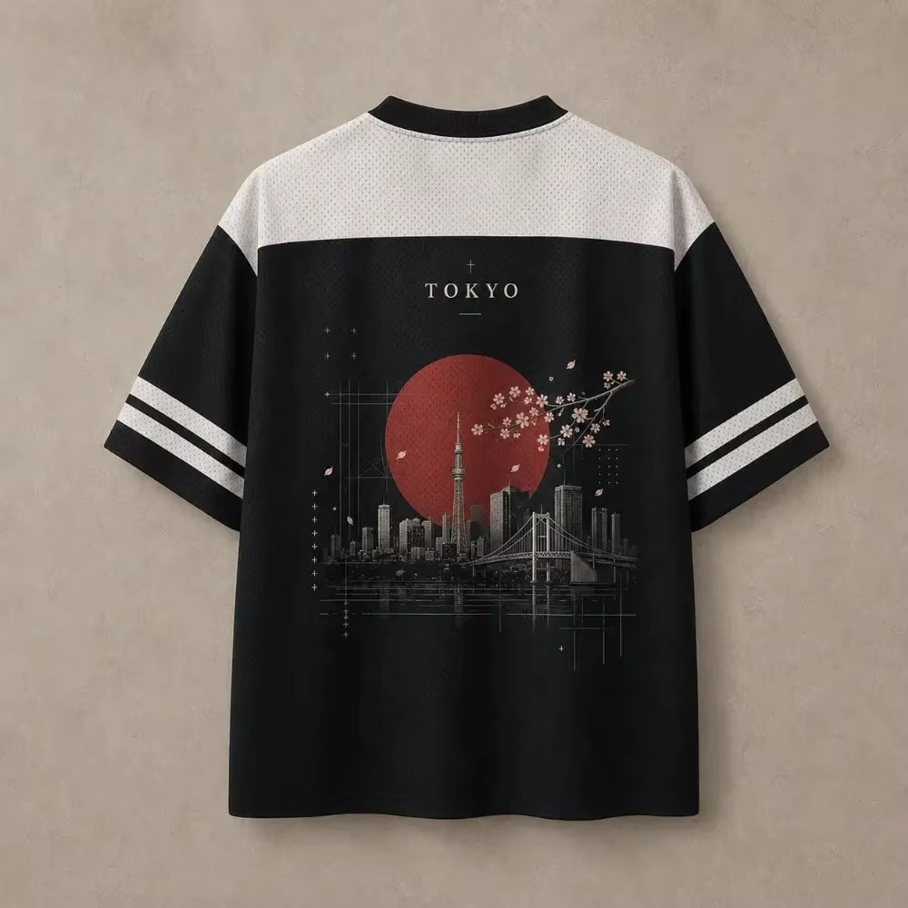 原宿東京レッドムーンパット 3D プリントブレスクイックドラ - Street Fashion In Tokyo のレビューと価格