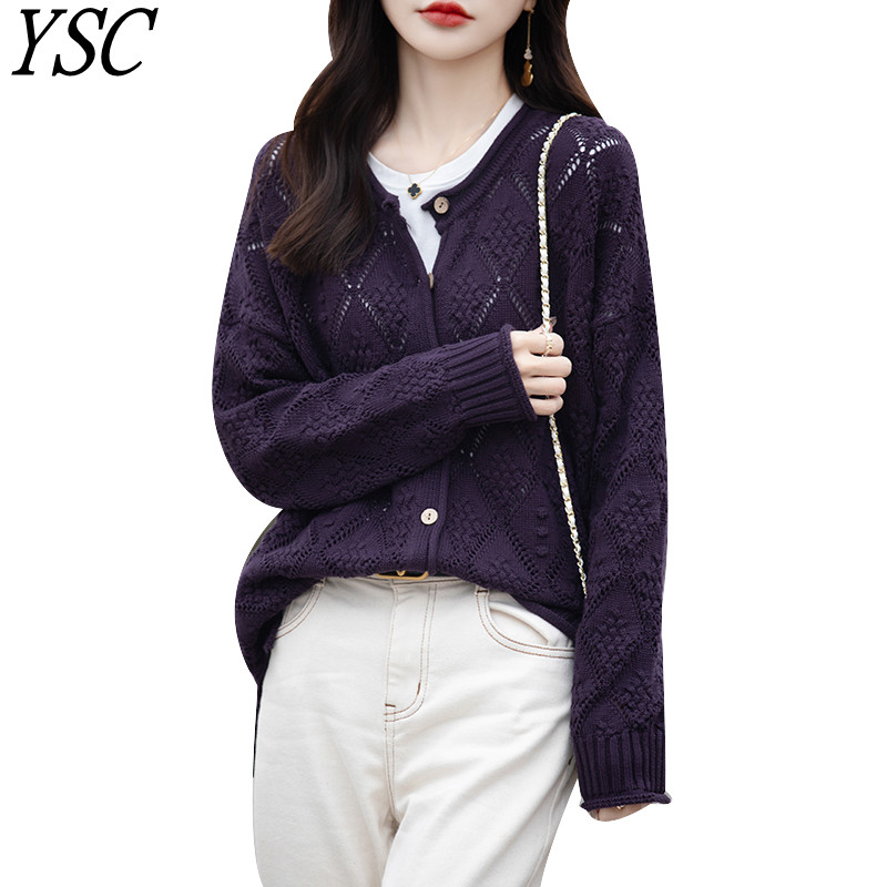 2024年ファッションモデル女性ニットウェア100%コットン - Street Fashion China Models のレビューと価格
