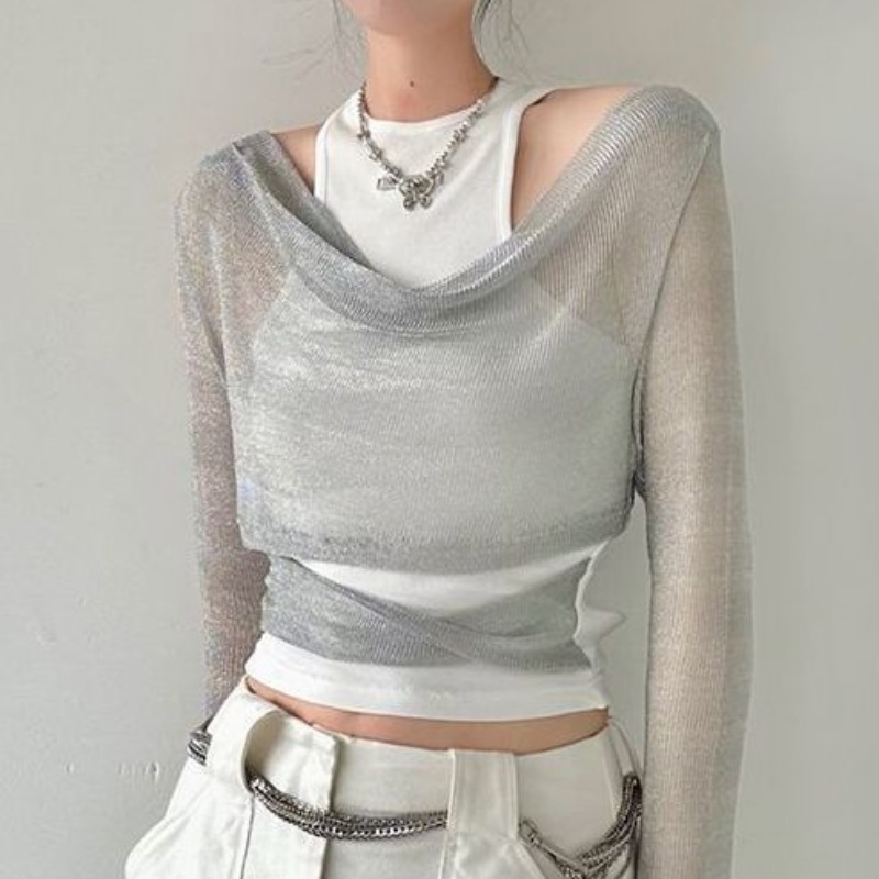 女性用のミニマリストスリムエンボスセット,透明なタンクトップ - Street Fashion China Girl のレビューと価格