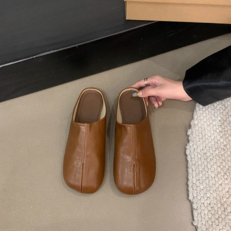 新しいファッション足袋忍者フラットシューズレザー分割つま先フ - Street Fashion Lady のレビューと価格