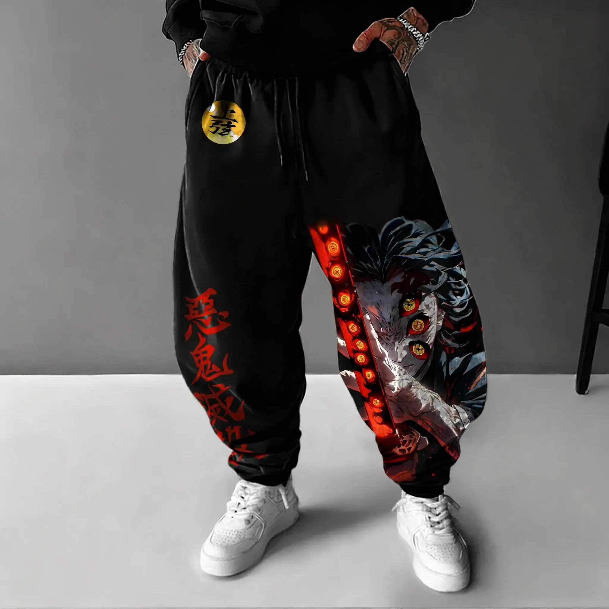 2026 デーモンスレイヤー Akaza アニメパンツ男性冬 - Street Fashion In Japan のレビューと価格