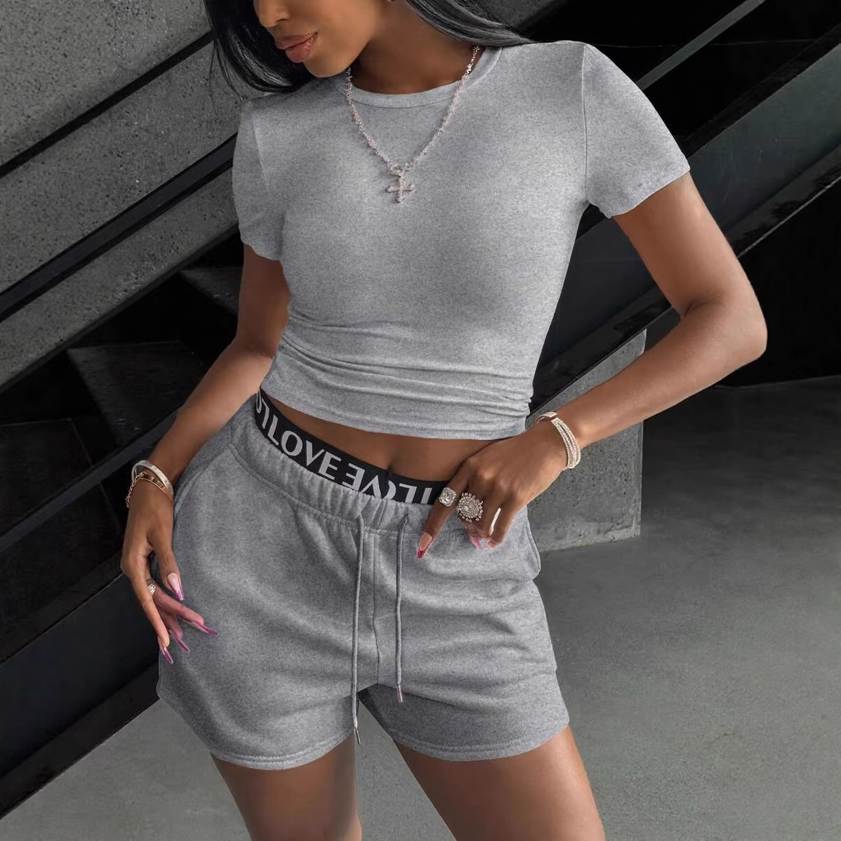 ファッション レディース ツーピース スリムフィット ショー - Street Fashion China Girl のレビューと価格