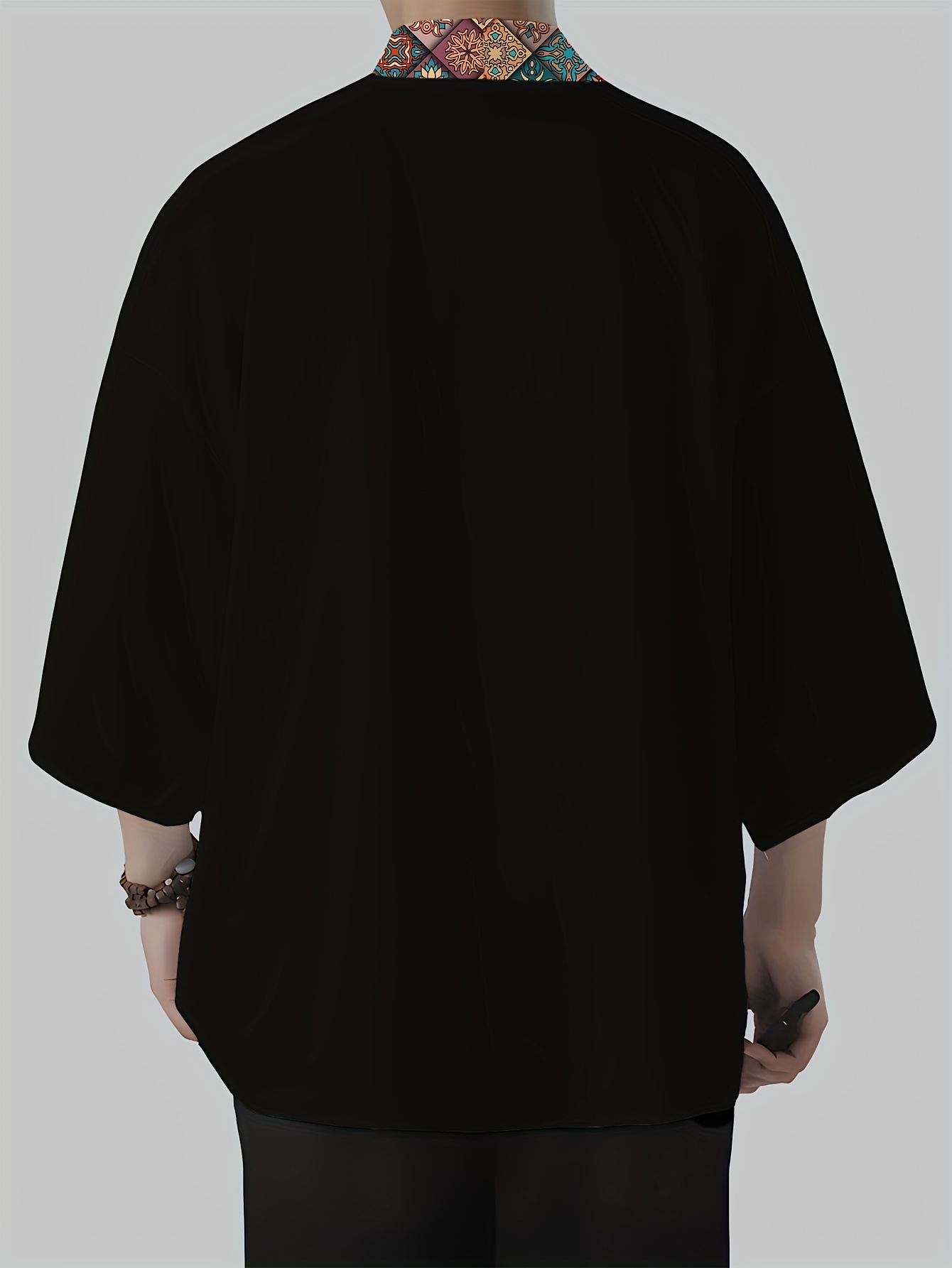 2026年夏メンズ着物3Dプリントデザイン通気性軽量カジュア - Street Fashion Kimono のレビューと価格
