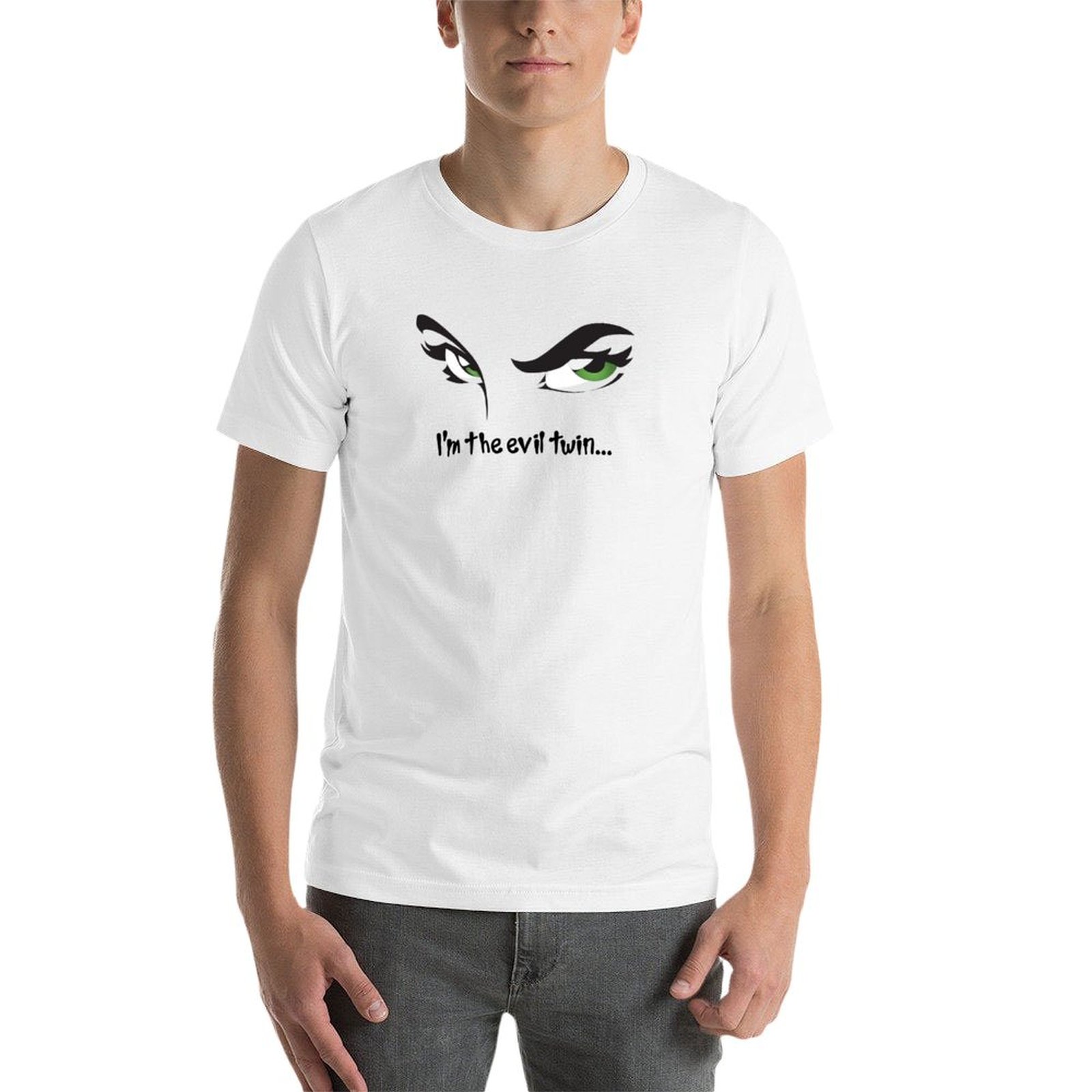 I'm The Evil Twin Funny Twins  - Street Fashion Quotes のレビューと価格