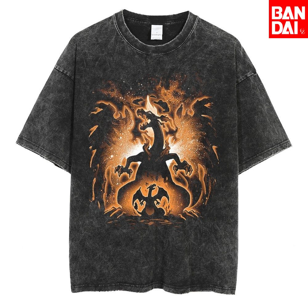 ポケモン リザードン Tシャツ メンズ 2026 夏 ヴィン - Street Fashion In Japan のレビューと価格