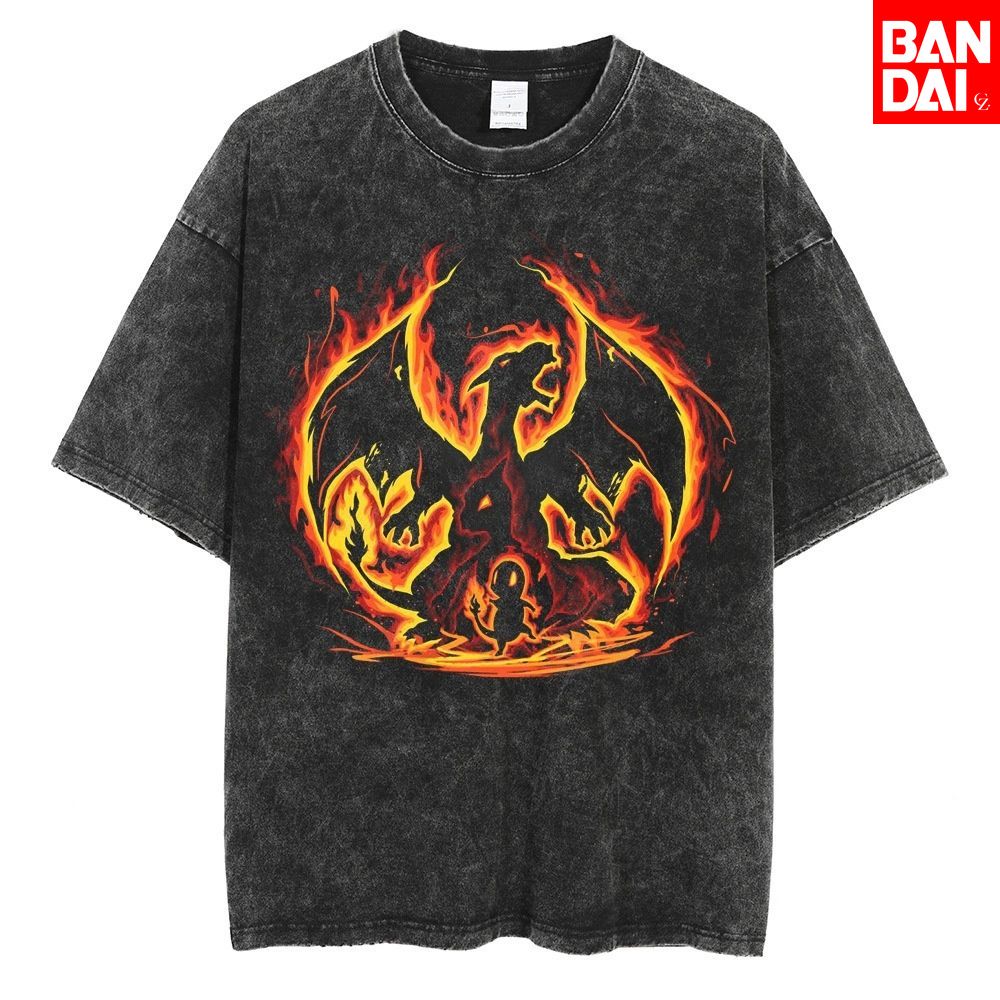ポケモン リザードン Tシャツ メンズ 2026 夏 ヴィン - Street Fashion In Japan のレビューと価格