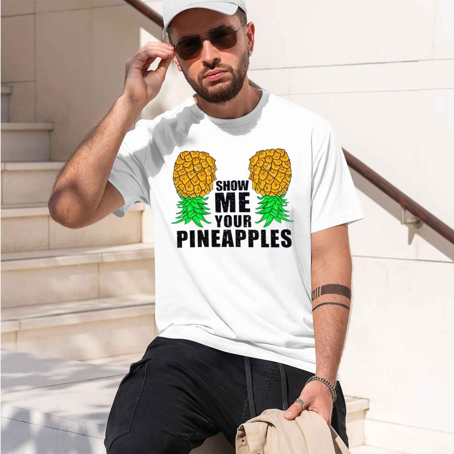 Show Me r Pineples Ser Upside  - Street Fashion China Models のレビューと価格