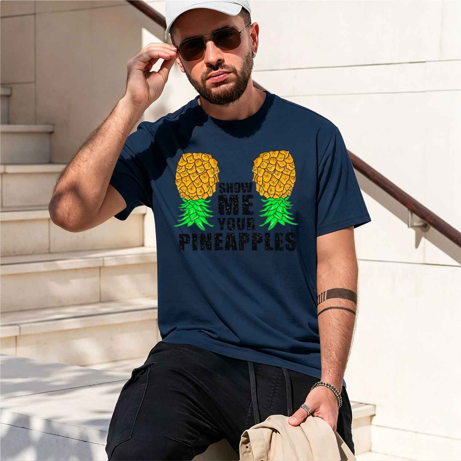 Show Me r Pineples Ser Upside  - Street Fashion China Models のレビューと価格