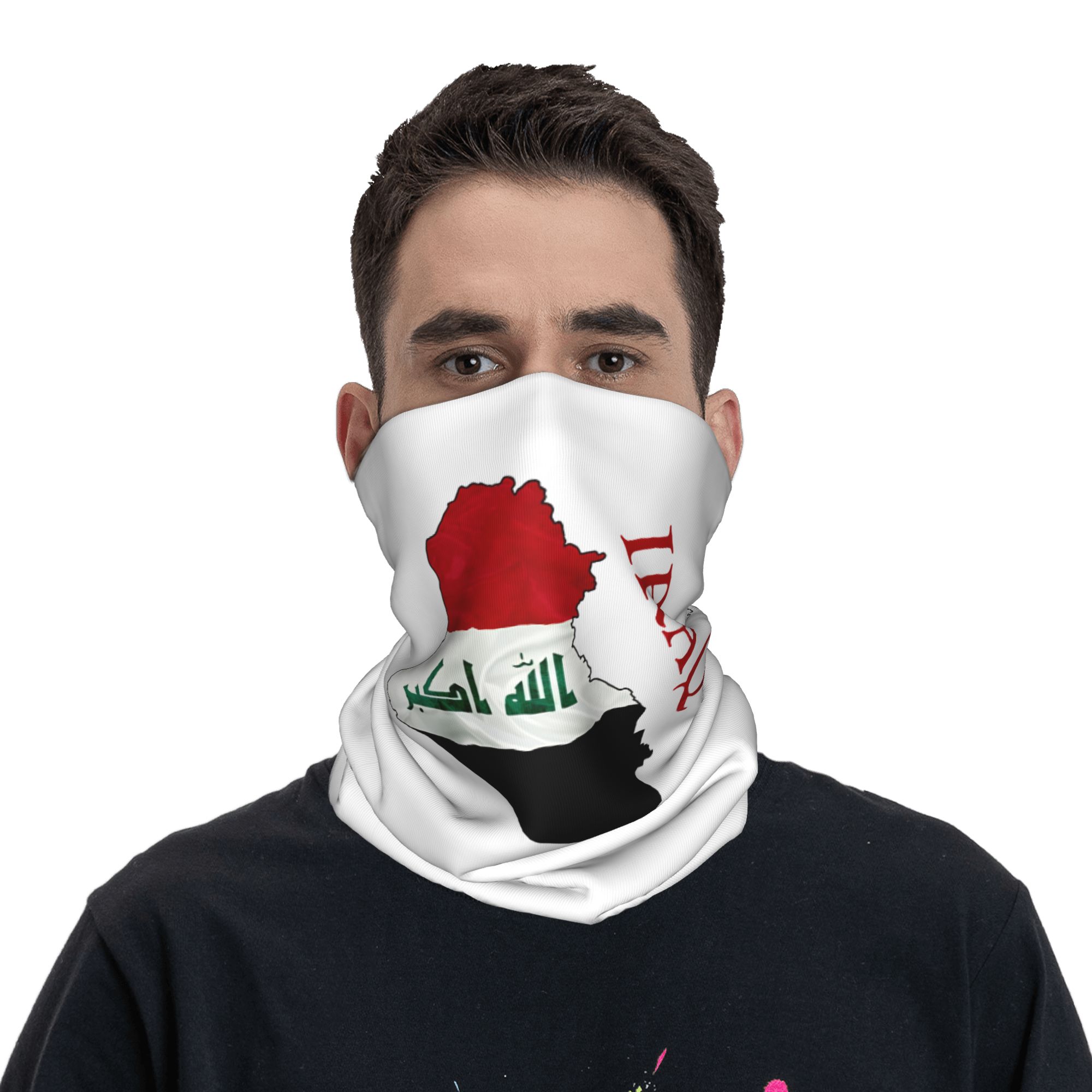 イラク国旗マップ愛イラクバラクラバアウトドアスポーツフェイス - Balaclava Face Mask のレビューと価格