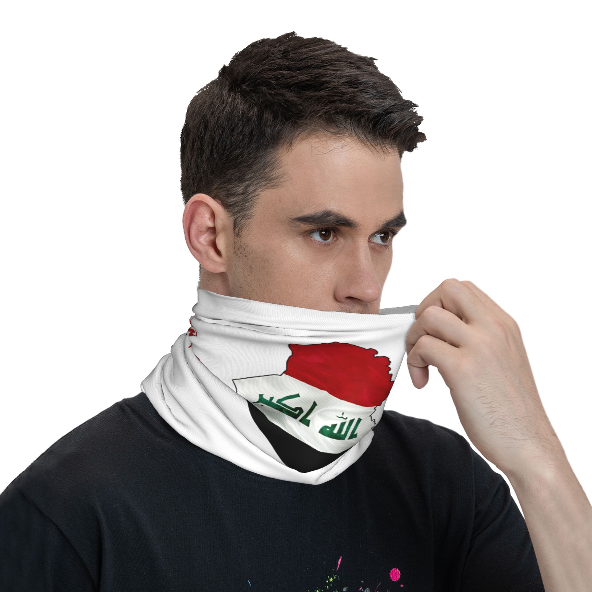 イラク国旗マップ愛イラクバラクラバアウトドアスポーツフェイス - Balaclava Face Mask のレビューと価格