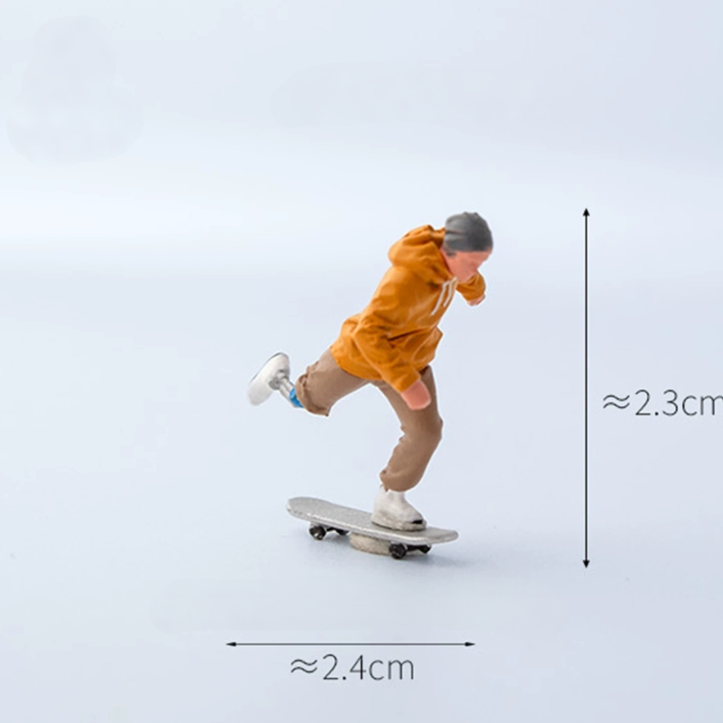1/64 樹脂塗装済み 3D 印刷スケートボードシリーズファ - Street Fashion Guys のレビューと価格