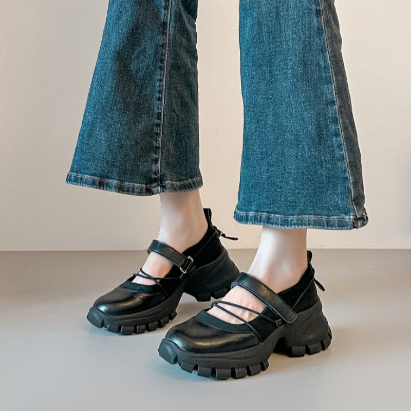新しいレトロバレエメリージェーンシューズファッションソフトソ - Street Fashion Women のレビューと価格