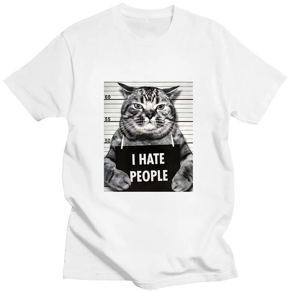 アジアサイズI ニャープリント Tシャツ 楽しい猫プリント  - Street Fashion Asian のレビューと価格
