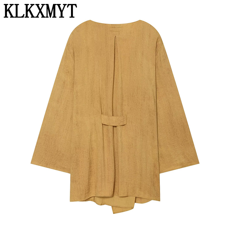 KLKXMYT ストリートファッション着物風シャツ 2ピース - Street Fashion Kimono のレビューと価格