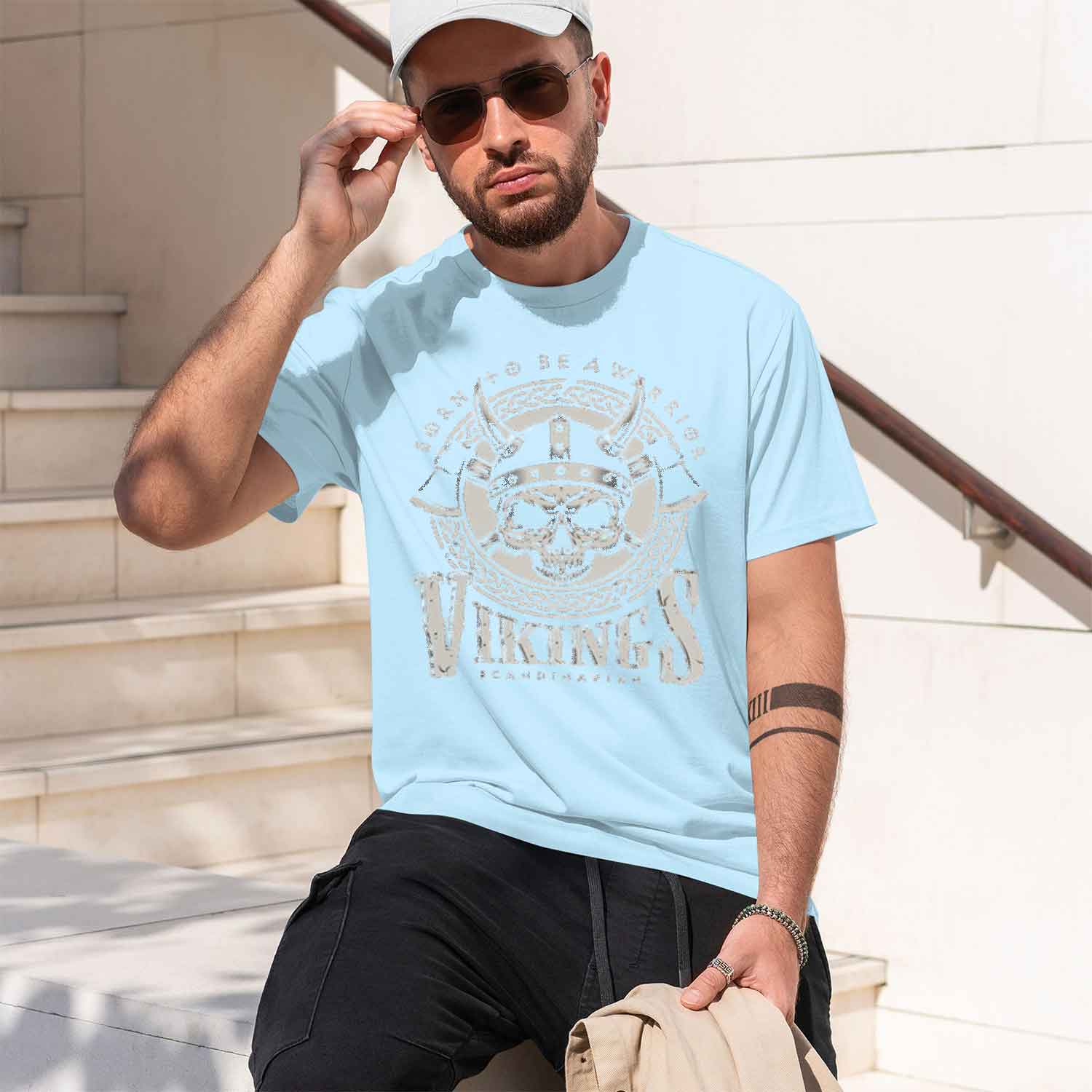 夏日常カジュアルメンズ Tシャツファッショナブルなストリート - Street Fashion China Models のレビューと価格