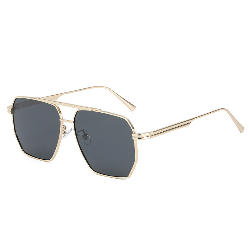 新型メタルダブルビーム偏光サングラス　おしゃれなユニセックス - Street Fashion Glasses のレビューと価格