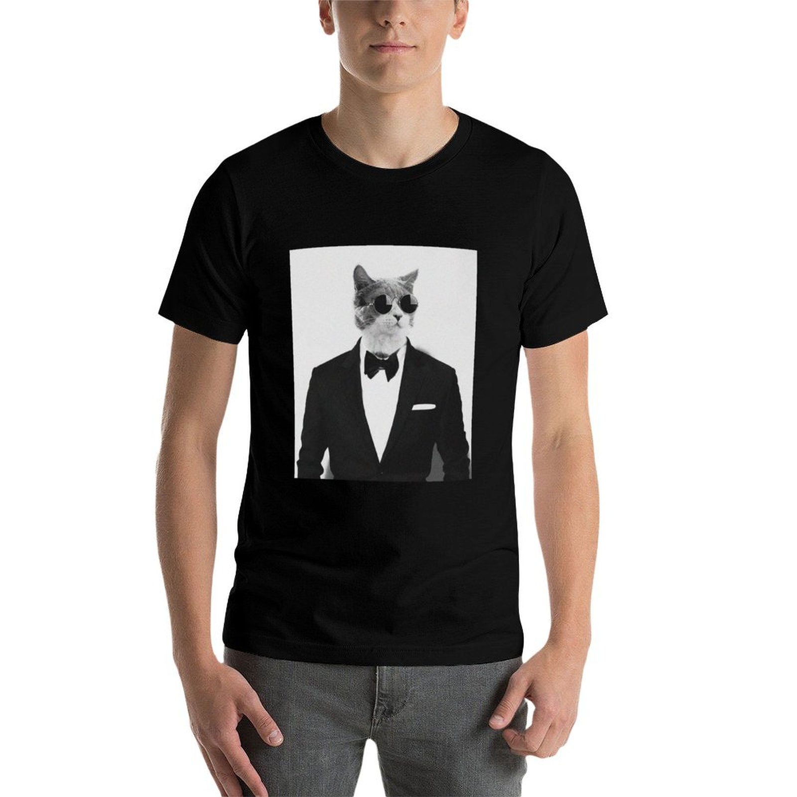 スーツを着た猫：レーンと女性向けの面白い引用柄シャツ、女の子 - Street Fashion Quotes のレビューと価格