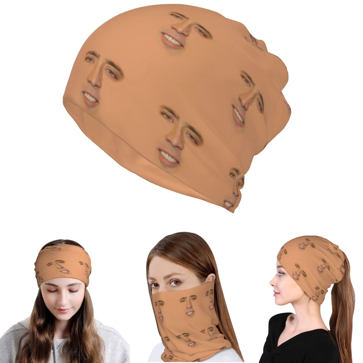 ニコラス・ケイジ フルフェイスバンダナ ネックカバー ラップ - Balaclava Face Mask のレビューと価格