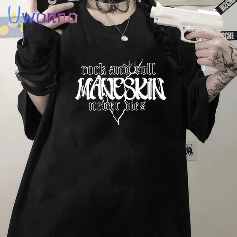 女性のための特大のグラフィックデザインのTシャツ,原宿アーバ - Street Fashion Asian のレビューと価格