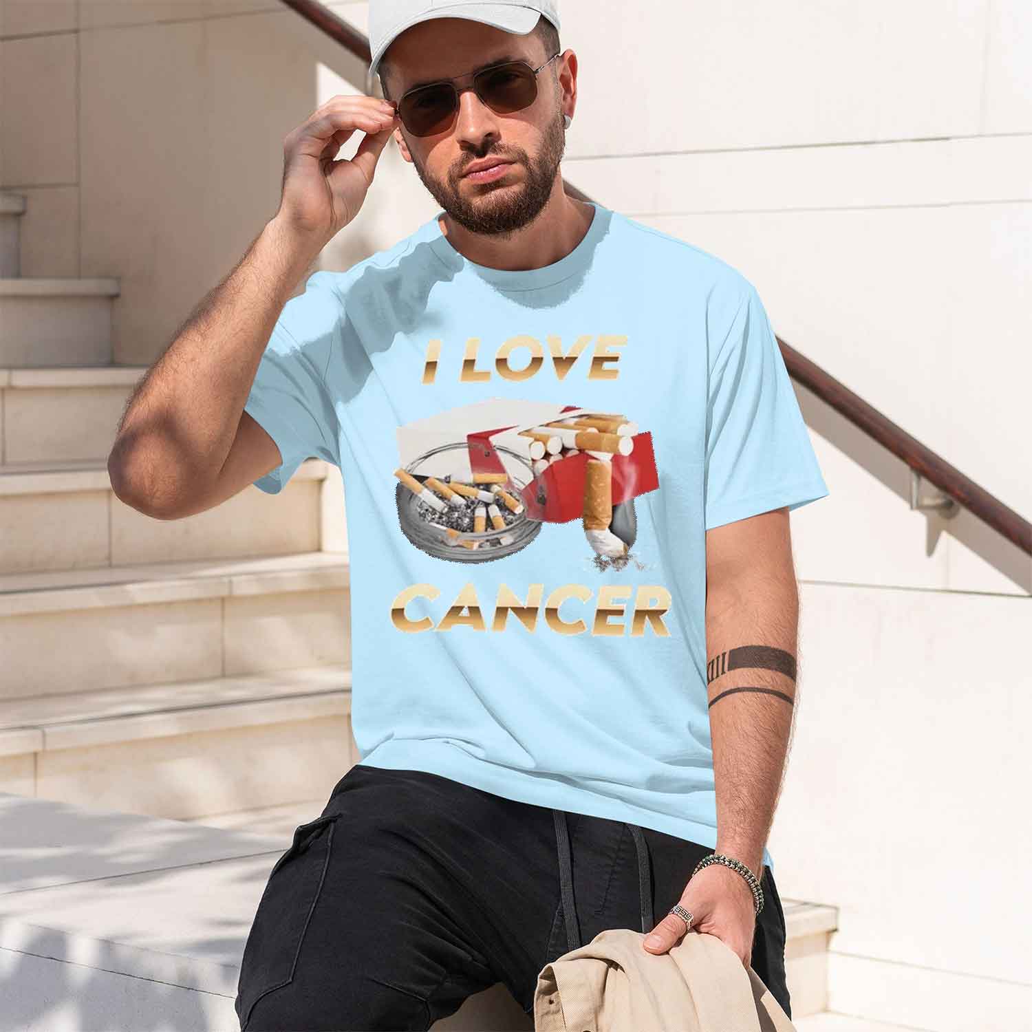 I Love Cancer Tシャツ レディースファッション - Street Fashion China Models のレビューと価格