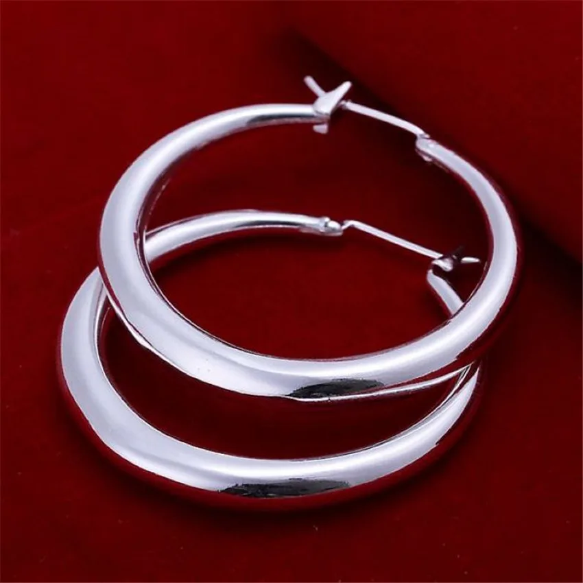 ホット高級 925 スターリングシルバー Y2k 3.5 セ - Street Fashion Earrings のレビューと価格