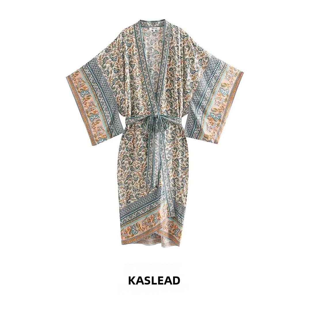 KASLEAD 新作 レディース ストリートスタイル ルーズ - Street Fashion Kimono のレビューと価格