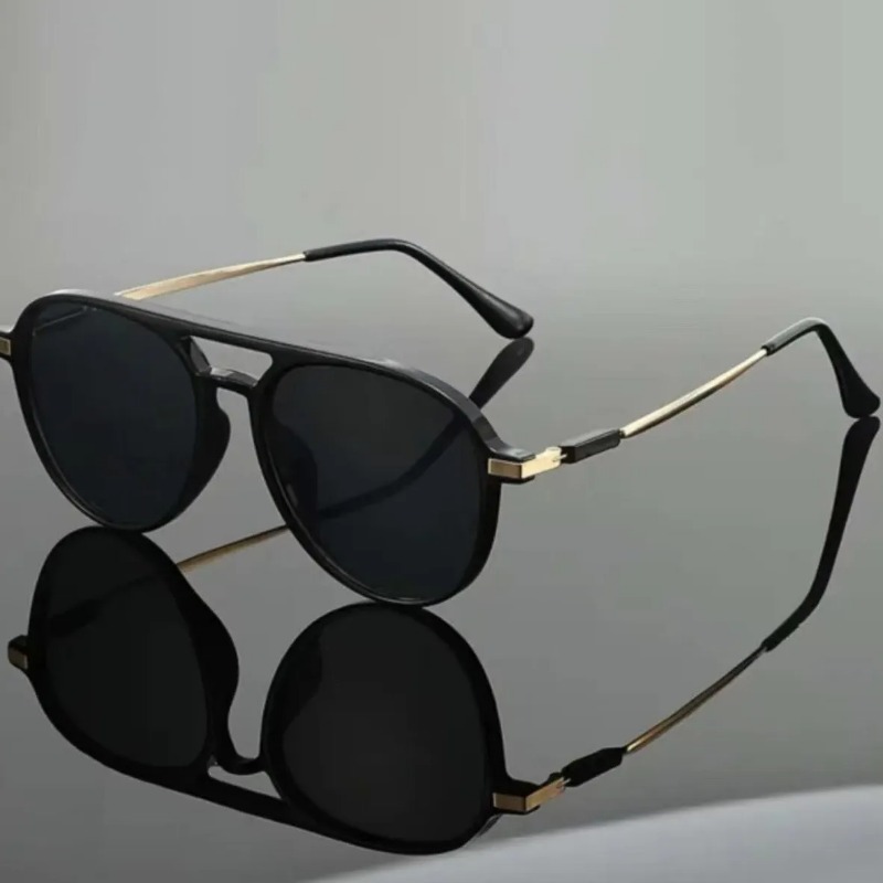 1 個ヴィンテージパイロットサングラス女性男性新しいファッシ - Street Fashion Glasses のレビューと価格