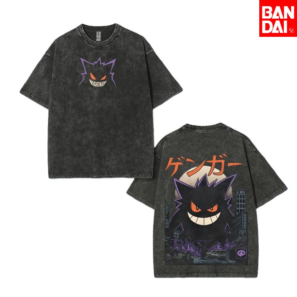 ポケモンガストリーハウンターゲンガー Tシャツ男性 2026 - Street Fashion In Japan のレビューと価格