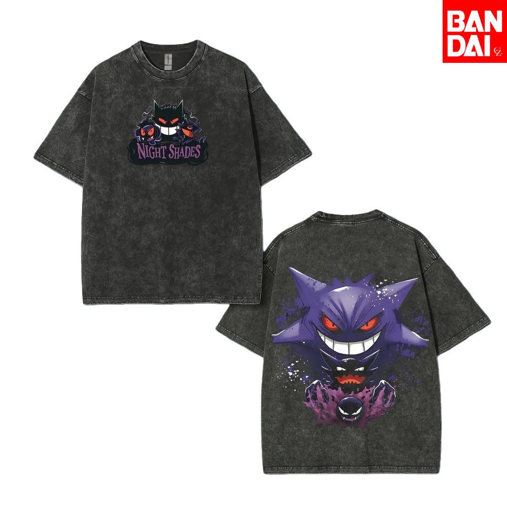 ポケモンガストリーハウンターゲンガー Tシャツ男性 2026 - Street Fashion In Japan のレビューと価格