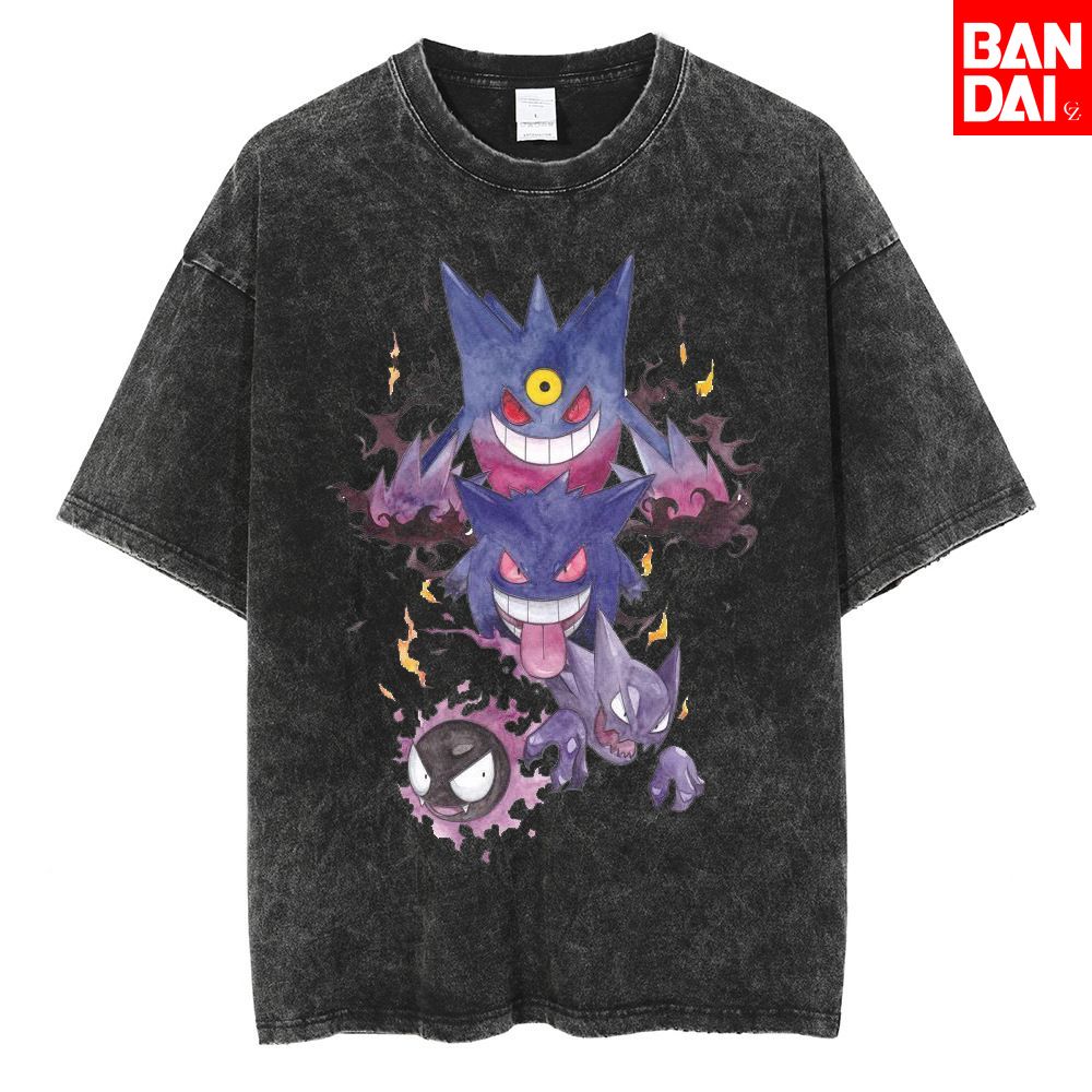 ポケモンガストリーハウンターゲンガー Tシャツ男性 2026 - Street Fashion In Japan のレビューと価格