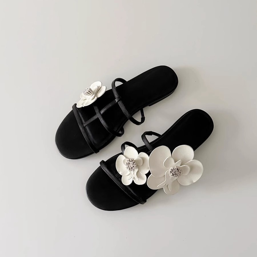 夏の新しい女性用シューズ、スリッパ、ストリートファッション、 - Street Fashion Dress のレビューと価格