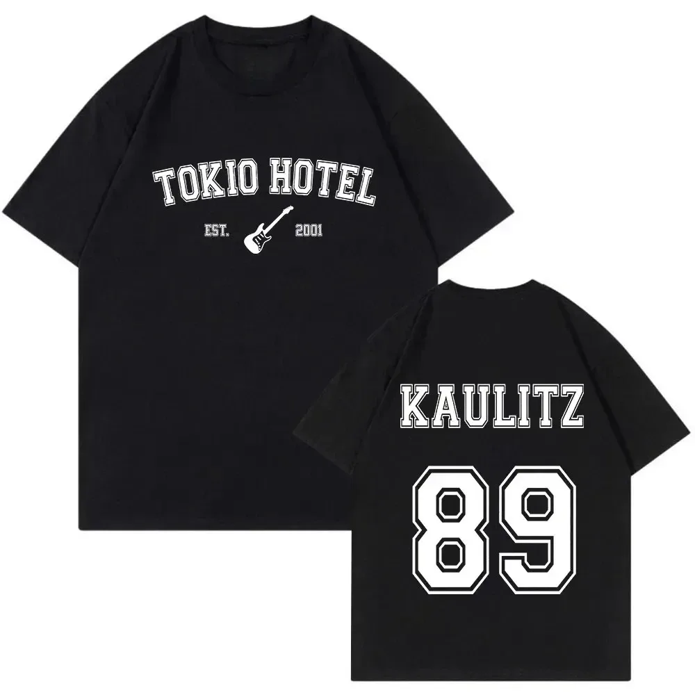 男性と女性のための半袖モノグラムプリントTシャツ,ストリート - Street Fashion In Tokyo のレビューと価格