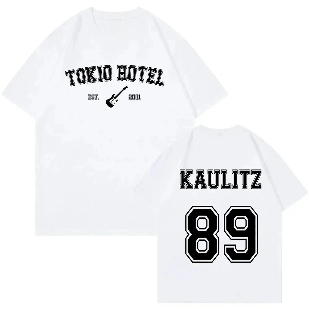 男性と女性のための半袖モノグラムプリントTシャツ,ストリート - Street Fashion In Tokyo のレビューと価格