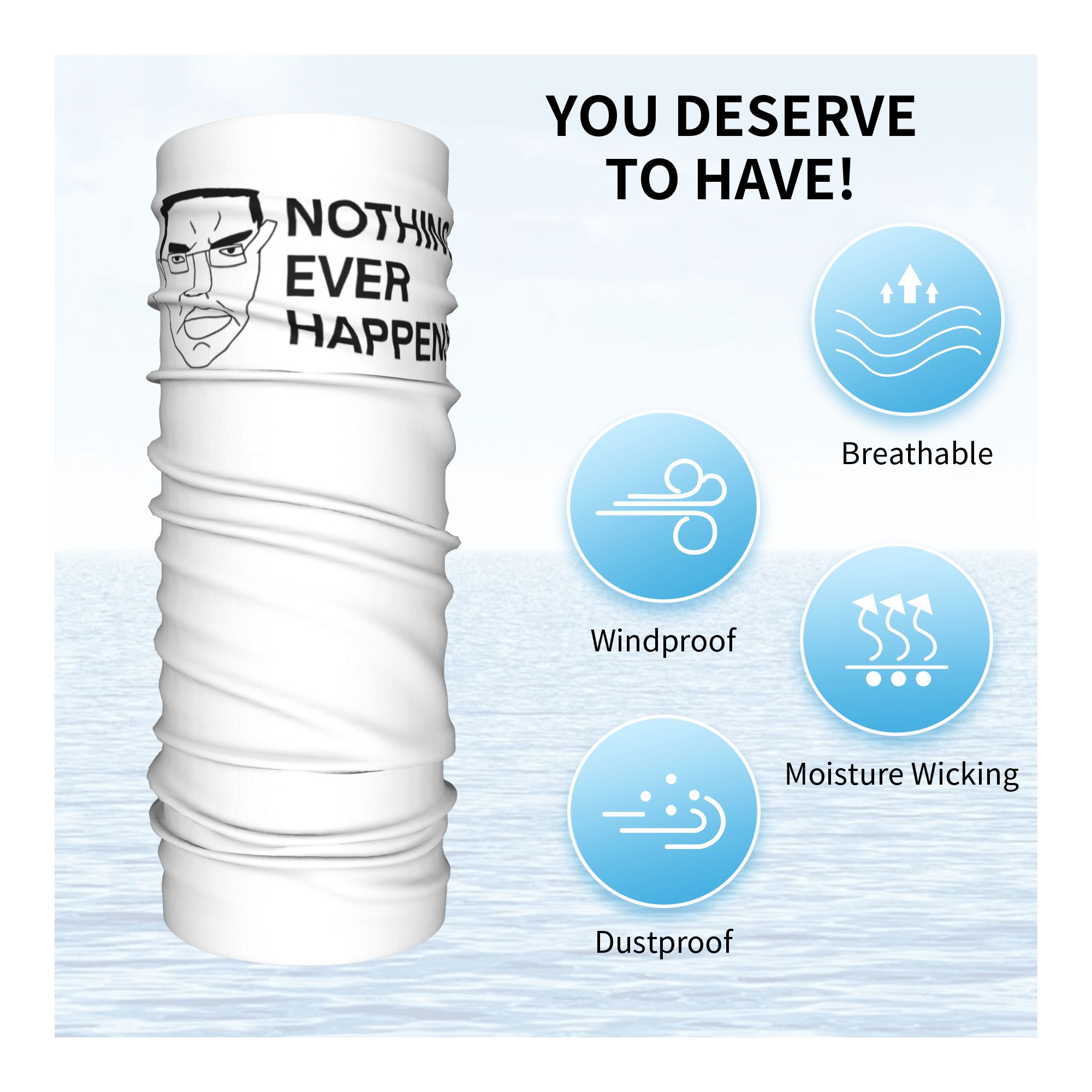 Chudjak Chud Nothing Ever Happ - Balaclava Face Mask のレビューと価格