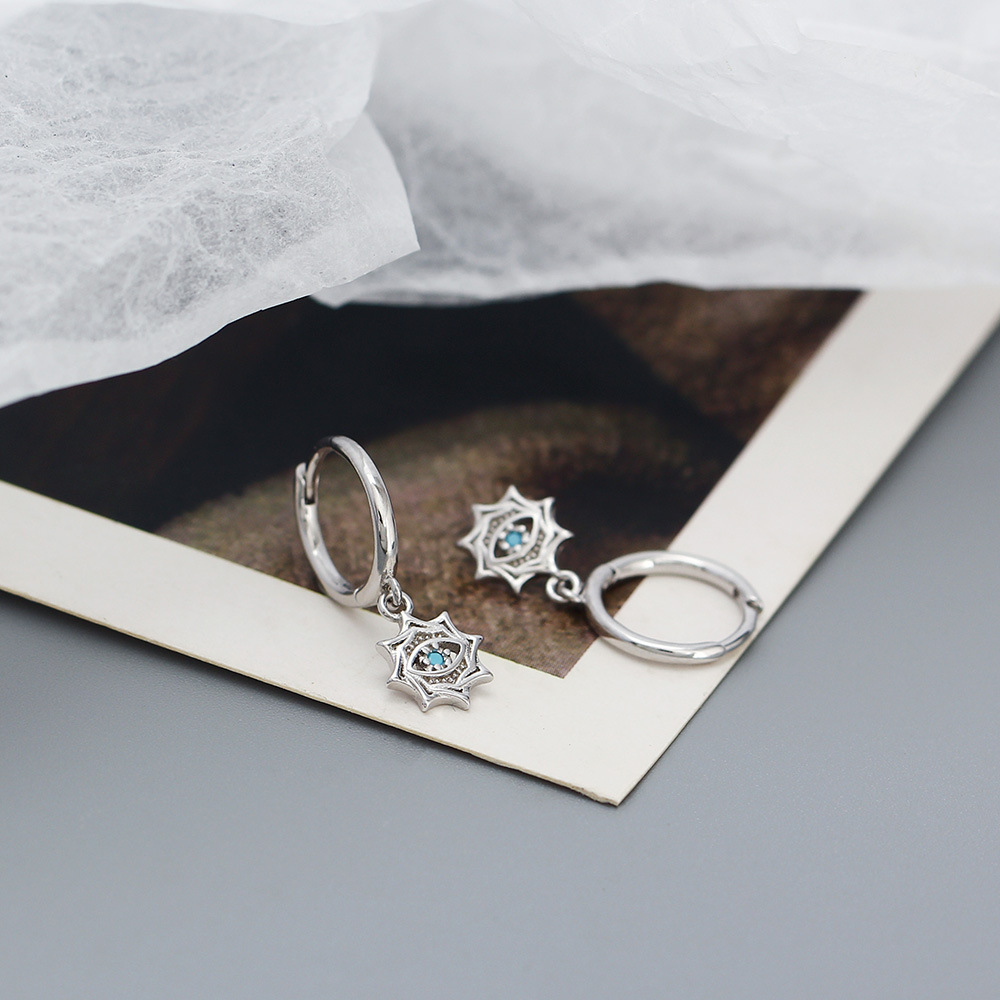 925 スターリングシルバー針レトロクラシック 8 レイスタ - Street Fashion Earrings のレビューと価格