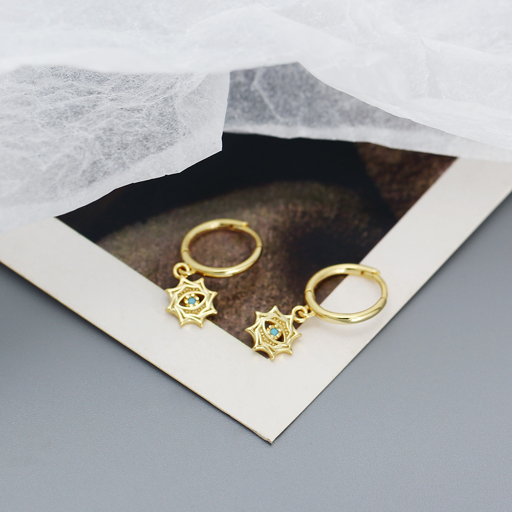 925 スターリングシルバー針レトロクラシック 8 レイスタ - Street Fashion Earrings のレビューと価格