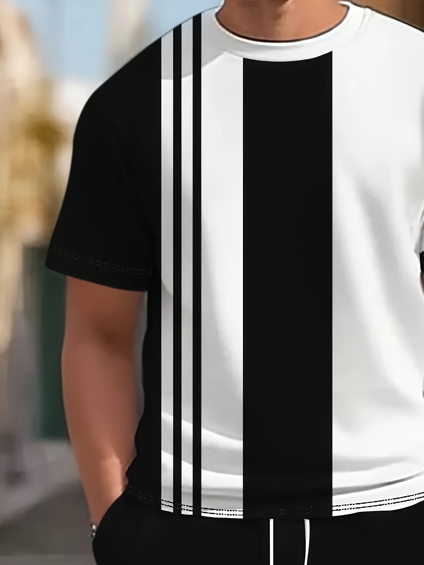 2026年夏新作メンズ半袖長ズボンセット - ストリートカジ - Street Fashion Male のレビューと価格