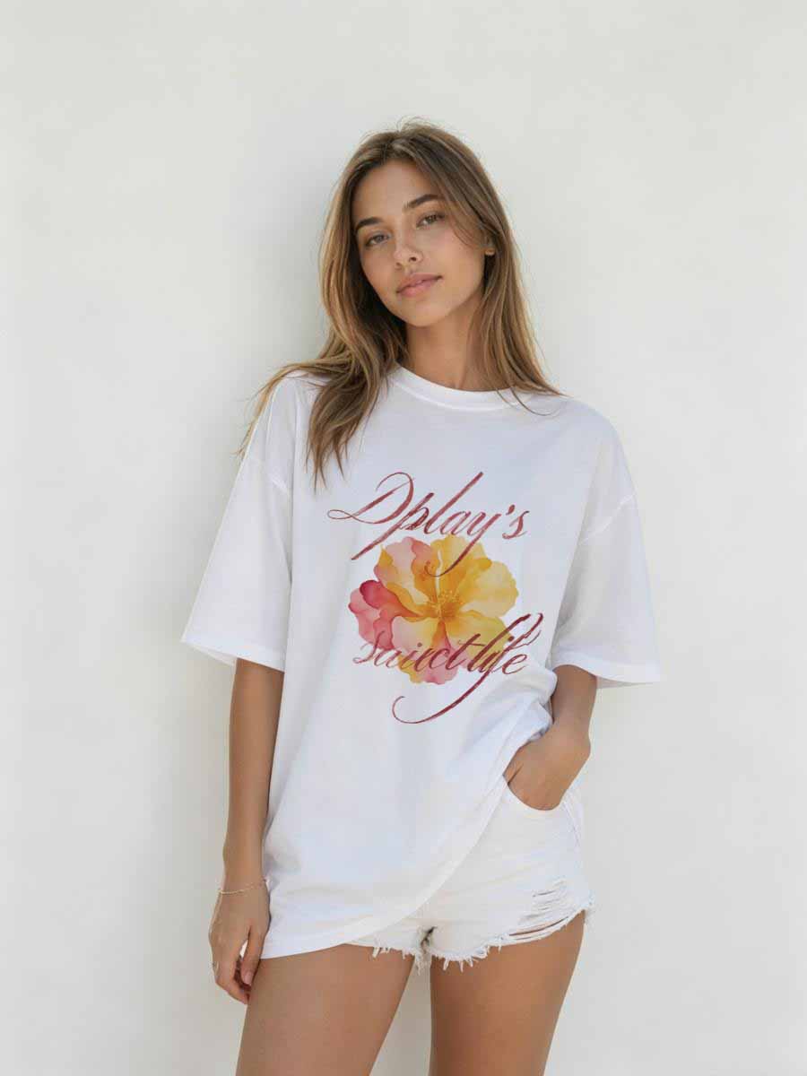 Tシャツ韓国風女性綿半袖夏のファッションカジュアルストリート - Street Fashion Asian のレビューと価格