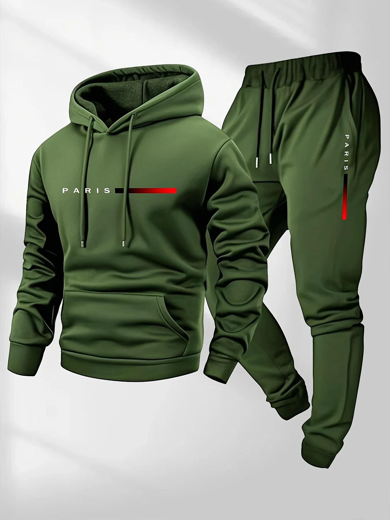 新しいトレンドストリートファッションレタープリントスポーツウ - Street Fashion Male のレビューと価格