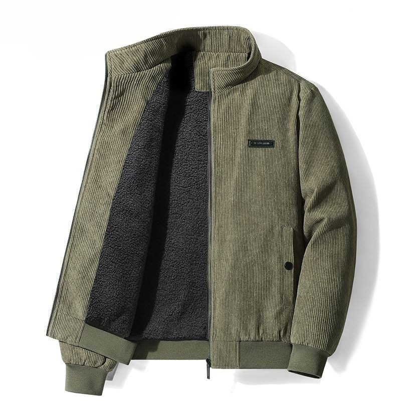 ジャケットコートアジアメンズ襟タイタンガルフフリスハンティン - Street Fashion Asian のレビューと価格